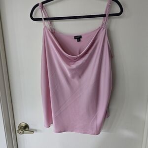 Torrid Pink Women's Cowl Neck Top